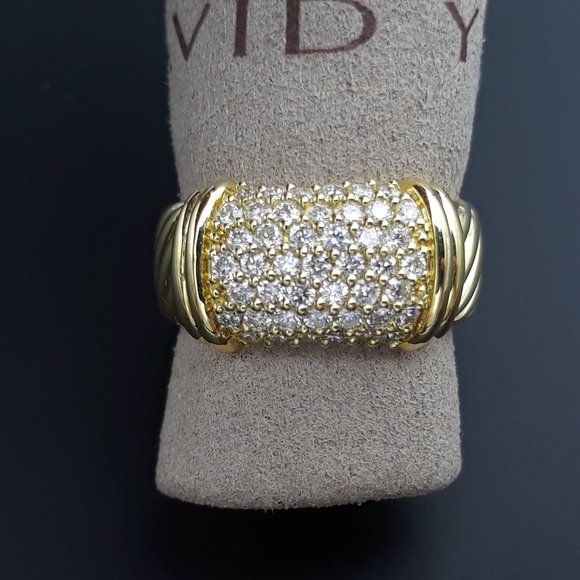 David Yurman Metro Ring 10mm wide - Picture 5 of 10